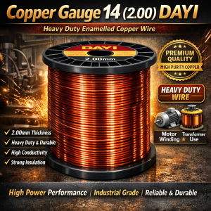 14 (2.00) DAYI  Copper Gauge — Heavy Duty Premium Enamelled Copper Wire