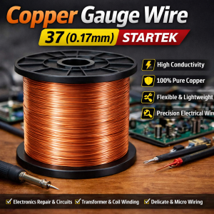 37 (0.17mm) STARTEK Copper Gauge Wire